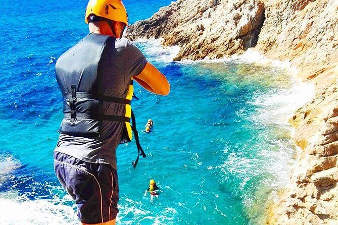 Cagliari Shore Excursion: Professional Guided Coasteering - Guides, safety gear, and keeping kids included